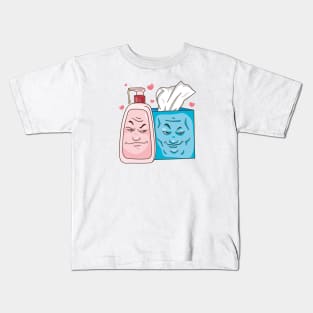 Lotion & Tissue V2 Kids T-Shirt